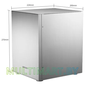 Корпус Jonsbo C2 (серебристый) картинка 3